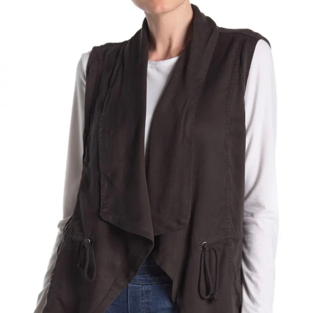 Max Jeans Grey Vest L NWT